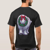 ポーラーベアのクリスマス Tシャツ (裏面)