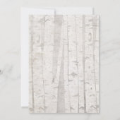 ポーラーベアのベビーシャワー招待状 招待状 (裏面)