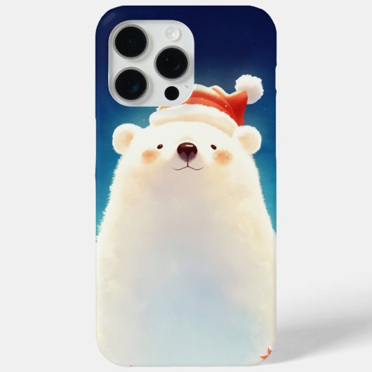 ポーラーベアの季節のチャーム Case-Mate iPhoneケース (裏面)
