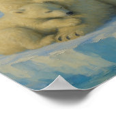 ポーラーベアの母と子 ポスター (角)