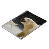 ポーラーベアの笑顔 ノートブック (左側)