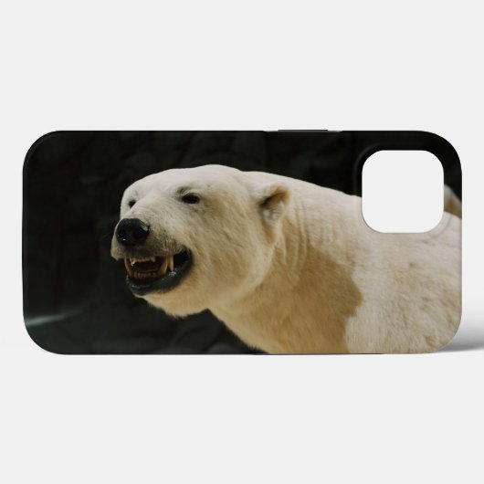 ポーラーベアの笑顔 Case-Mate iPhoneケース (裏面 (横))