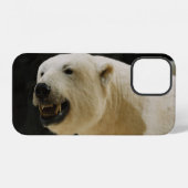 ポーラーベアの笑顔 iPhoneケース (裏面横)