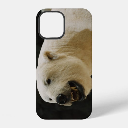 ポーラーベアの笑顔 iPhoneケース (裏面)