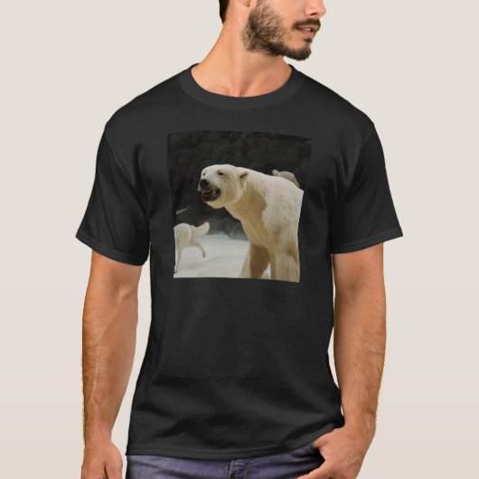 ポーラーベアの笑顔 Tシャツ (正面)