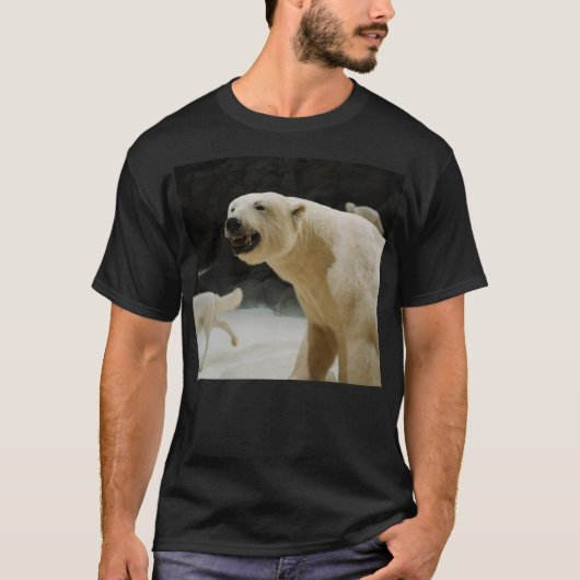 ポーラーベアの笑顔 Tシャツ (正面)