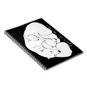 ポーラーベアカスタムノートBear Art Journal Book ノートブック (右側)