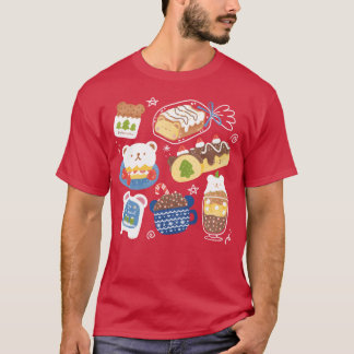 ポーラーベアカフェ レトロ Tシャツ
