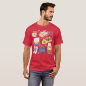 ポーラーベアカフェ レトロ Tシャツ (正面フル)