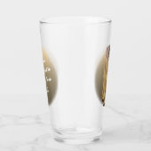 ポーラーベアガラスベアアートグラスパーソナライズされた タンブラーグラス (右)