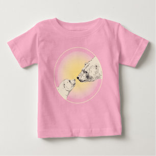 ポーラーベアキスベビーシャツポーラーベアキュブティー ベビーTシャツ