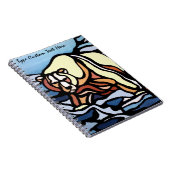 ポーラーベアパーソナライズされたノートBear Art ノートブック (右側)