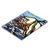 ポーラーベアパーソナライズされたノートBear Art ノートブック (左側)