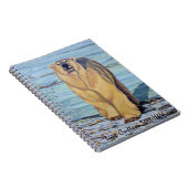 ポーラーベアパーソナライズされたノートBear Art ノートブック (右側)