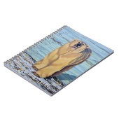 ポーラーベアパーソナライズされたノートBear Art ノートブック (左側)