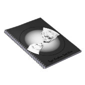 ポーラーベアパーソナライズされたノートBear Art ノートブック (右側)