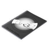 ポーラーベアパーソナライズされたノートBear Art ノートブック (左側)