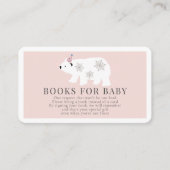 ポーラーベアピンクガールブズベビー エンクロージャーカード (正面)