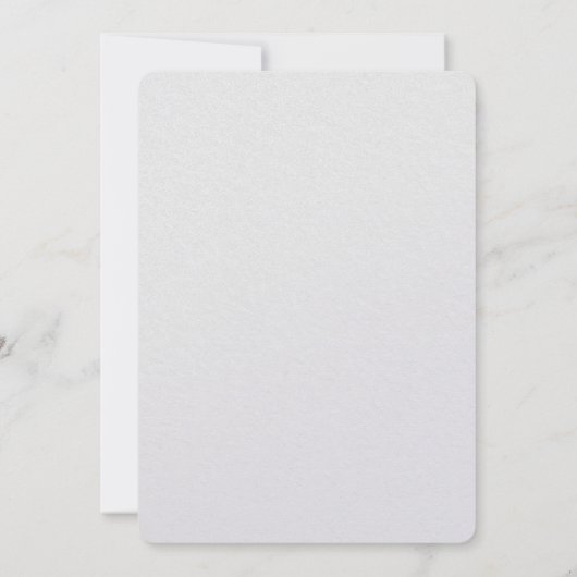 ポーラーベアベビーシャワーフローラ招待状 招待状 (裏面)