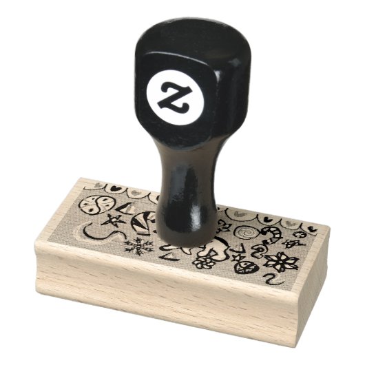 ポーラーベアペパーミントラテクリスマス ラバースタンプ (スタンプ)