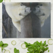 ポーラーベアラキッチンタオルホームデコール キッチンタオル (折り畳み)