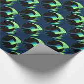 ポーラーベアラッピング紙トライバルアートギフト紙 ラッピングペーパー (角)