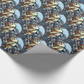 ポーラーベアラッピング紙トライバルアートギフト紙 ラッピングペーパー (角)