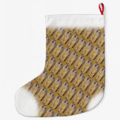 ポーラーベアークリスマスストッキングカスタムベアーストッキング ラージクリスマスストッキング (裏面)