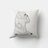 ポーラーベアーコーヒーカップ クッション (裏面)