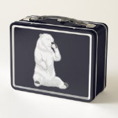 ポーラーベアーコーヒーカップ メタルランチボックス (裏面)