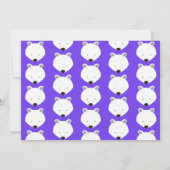 ポーラーベアーシックス6ヶ月ベビーハーフ誕生日招待状 招待状 (裏面)