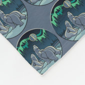 ポーラーベアーズブランケットベアーアートフリースブランケット フリースブランケット (角)