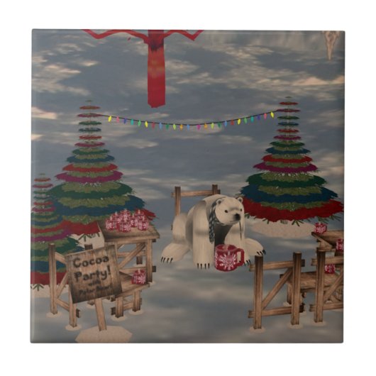 ポーラーベアータイル タイル (正面)