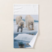 ポーラーベアータオル バスタオルセット (ハンドタオル)