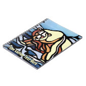 ポーラーベアーノート先住民アートベアーアートノート ノートブック (左側)