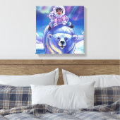 ポーラーベアーバス キャンバスプリント (インサイチュ (寝室))