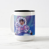 ポーラーベアーバス ツートーンマグカップ (正面左)