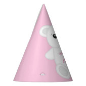 ポーラーベアーバースデーパーティー パーティーハット (左)