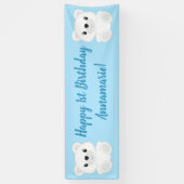 ポーラーベアーバースデーパーティー 横断幕 (縦)