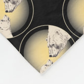 ポーラーベアーブランケットマザー&ベアーキュブブランケット フリースブランケット (角)