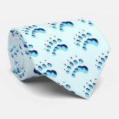 ポーラーベアーポープリントタイ ネクタイ (ロール)