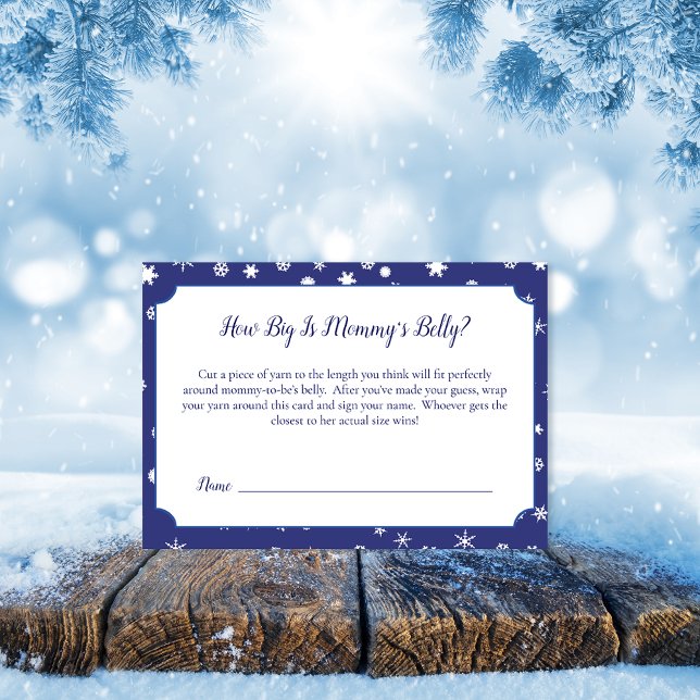 ポーラーベアーママのお腹サイズ赤ちゃんシャワーゲーム (クリエイターアップロード済み)