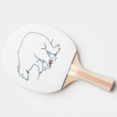 ポーラーベア卓球ラケット 卓球ラケット (横)
