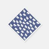 ポーラーベア紙ナプキンス スタンダードカクテルナプキン (角)