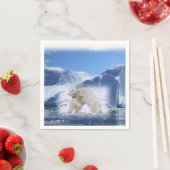 ポーラーベア紙ナプキンス スタンダードカクテルナプキン (インサイチュ)