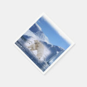 ポーラーベア紙ナプキンス スタンダードカクテルナプキン (角)