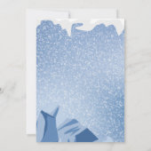 ポーラーベア誕生日招待状 招待状 (裏面)