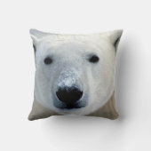 ポーラーベア顔 クッション (裏面)