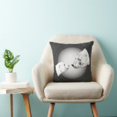 ポーラーベア アート クッション 母と子グマのクッション (椅子)