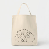 ポーラーベア&キューブトートバッグベアーツバッグ トートバッグ (正面)